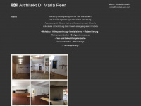architekt-peer.com Webseite Vorschau