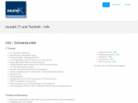 munex.de Webseite Vorschau