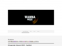 wannamusic.com Webseite Vorschau
