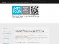 mtr-tour.de Webseite Vorschau