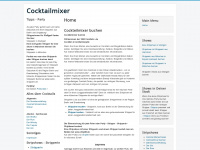 1000-cocktails.de Webseite Vorschau