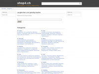 shop4.ch Webseite Vorschau