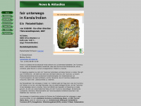 kerala-india.net Webseite Vorschau