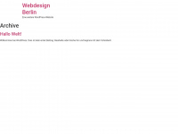 webdesign-berlin.com Webseite Vorschau