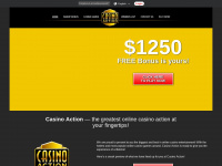 casinoaction.com Webseite Vorschau