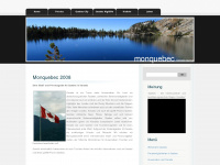 monquebec2008.com Webseite Vorschau