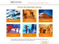 a-f-c.eu Webseite Vorschau