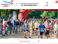 sparkassen-remstal-marathon.de Webseite Vorschau