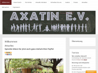 axatin.de Webseite Vorschau