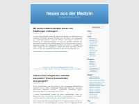 medizinaktuell.wordpress.com Webseite Vorschau
