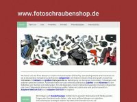 fotoschraubenshop.de Webseite Vorschau