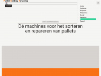 palletsortingsystems.nl Webseite Vorschau