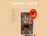 cortocaffe.ch Webseite Vorschau