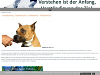hund-gerecht.com Webseite Vorschau