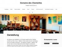 chantailles.ch Webseite Vorschau