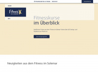 fitness-solemar.de Webseite Vorschau