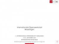 internationale-opernwerkstatt-waiblingen.de Webseite Vorschau
