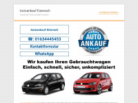 autoankauf-eisenach.de.rs Webseite Vorschau