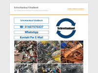 schrottankauf-gladbeck.de.rs Webseite Vorschau