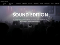 sound-edition.eu Webseite Vorschau