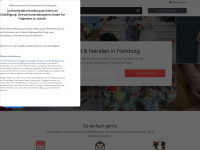hochzeitsideen-hamburg.de Webseite Vorschau