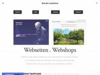 dream--machine.weebly.com Webseite Vorschau