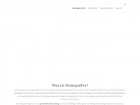 osteopathie-koeln.de Webseite Vorschau