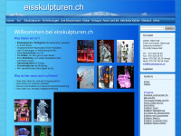 icesculpture.ch Webseite Vorschau