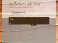 saunabad-grosserteich.de Webseite Vorschau