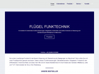 fluegel-funktechnik.de Webseite Vorschau