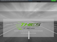thies-it-service.de Webseite Vorschau