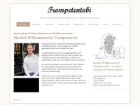 trompetentobi.de Webseite Vorschau