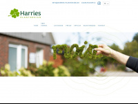 harries-plantdesign.de Webseite Vorschau