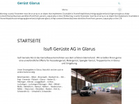 geruest-glarus.ch Webseite Vorschau