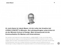 jakobmaser.com Webseite Vorschau