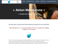 aktion-mahakaruna.de Webseite Vorschau