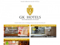 gk-hotels.de Webseite Vorschau