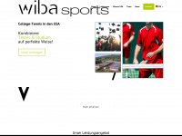 wibasports.com Webseite Vorschau