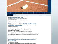 tennisverein-medenbach.de Webseite Vorschau