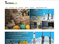 techtest.org Webseite Vorschau