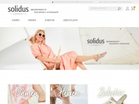 solidus-onlineshop.de Webseite Vorschau