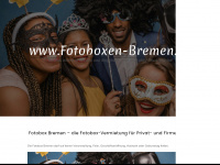 fotoboxen-bremen.de Webseite Vorschau