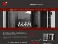 altai-architekten.de Webseite Vorschau