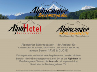alpincenter-berchtesgaden.de Webseite Vorschau
