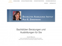 bachblueteninstitut.at Webseite Vorschau