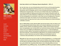 dog-festival.info Webseite Vorschau