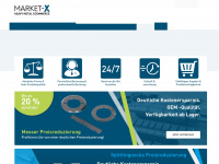 market-x.com Webseite Vorschau