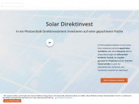 solar-direktinvest.de Webseite Vorschau
