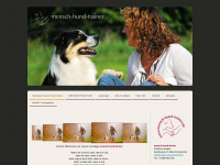 mensch-hund-trainer.de Webseite Vorschau