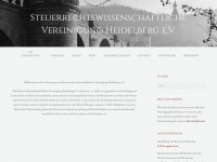 strwv-heidelberg.de Webseite Vorschau